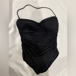 La Blanca Black One Piece Swimsuit